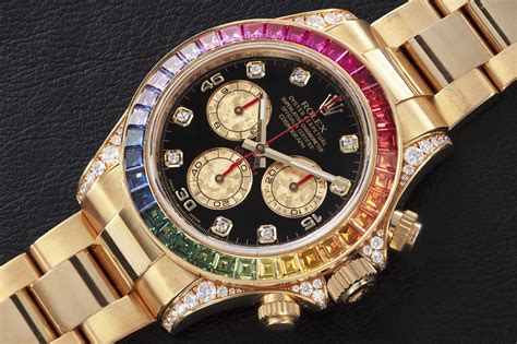 rainbow rolex chronograph